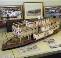 Wentworth Model Paddlesteamer Display - Great Ocean Road Tourism