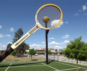 Barellans Big Tennis Racquet - Great Ocean Road Tourism 0