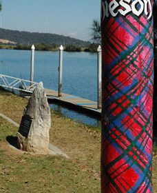 Maclean Tartan Power Poles - Great Ocean Road Tourism 1