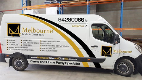 Melbourne Table & Chair Hire - Great Ocean Road Tourism 1