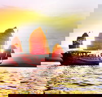 Shaolin Sunset Sailing Aboard Authentic Chinese Junk Boat - Great Ocean Road Tourism