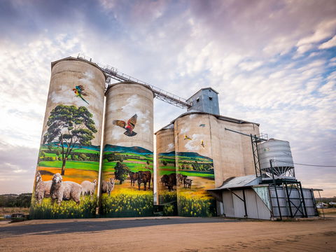 Grenfell Commodities Silos - Great Ocean Road Tourism 0