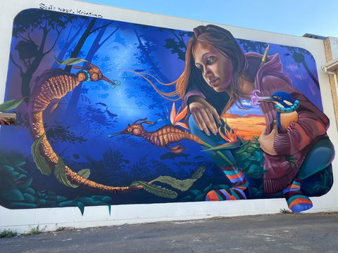 Walk The Walls Cronulla Street Art Trail - Great Ocean Road Tourism 0