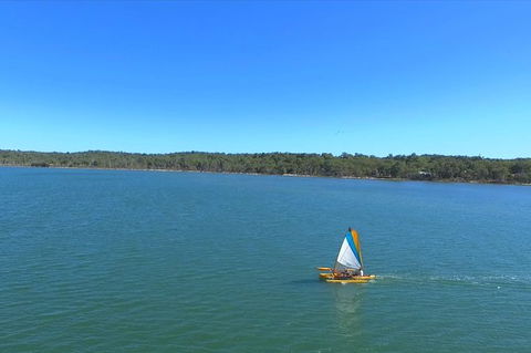 Sailing Kayak Adventure Through The Peel Harvey Estuary - Great Ocean Road Tourism 5