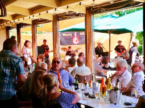 Angas Plains Wines Live In The Vines, With The Band -Wisky Jak - Great Ocean Road Tourism 1