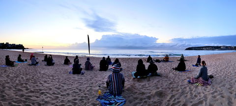 Making Meditation Mainstream Free Beach Meditation Sessions - Avalon Beach - Great Ocean Road Tourism 0