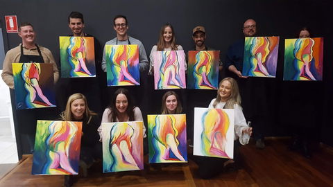 Paint And Sip Experience - Great Ocean Road Tourism 1