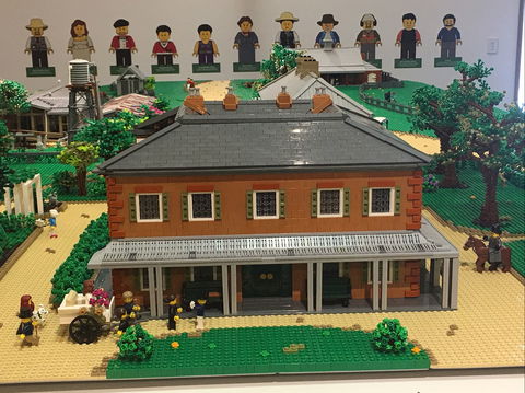 Rouse Hill House And Farm In Lego Bricks - Great Ocean Road Tourism 0