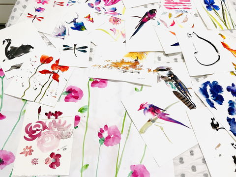 Three Hour Japanese Brushstroke Painting - Great Ocean Road Tourism 0