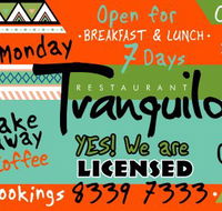 Restaurant Tranquilo - Great Ocean Road Tourism