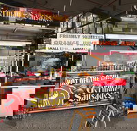 German Sausages at Rustys Markets - Great Ocean Road Tourism