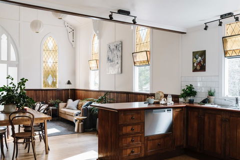 Church Conversion, Private Garden, Family Escape - Great Ocean Road Tourism 2