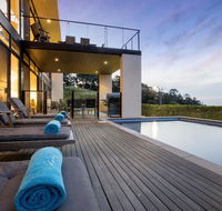 Newhaven Luxury family home with bay views large pool Jacuzzi tennis court playground - Great Ocean Road Tourism