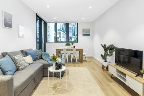 Sydney CBD Darling Harbour & ICC 2BR Free Parking - Great Ocean Road Tourism 1
