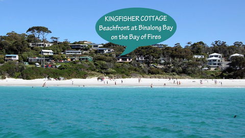 KINGFISHER COTTAGE Beachfront At The Binalong Bay - Great Ocean Road Tourism 16