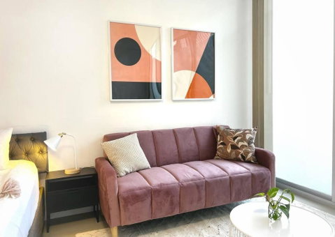 CBD Pink!Studio 1 Bedroom FreeParking - Great Ocean Road Tourism 0