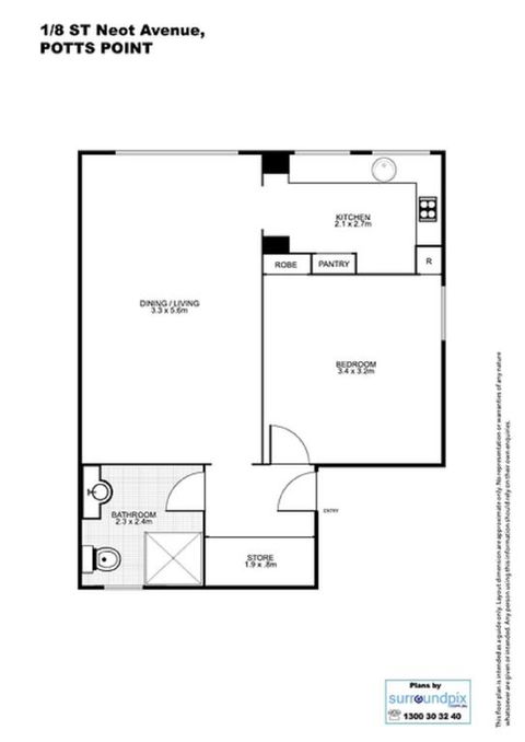 Art Deco In The Cul-de-Sac - Spacious Executive 1BR Potts Point Apartment In Quiet Cul-de-Sac - Great Ocean Road Tourism 3