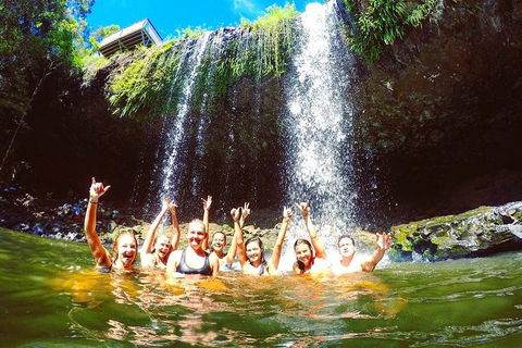 Byron Surrounds: Nimbin Waterfall Adventure - Swimming Tour - Great Ocean Road Tourism 0