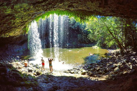 Byron Surrounds: Nimbin Waterfall Adventure - Swimming Tour - Great Ocean Road Tourism 1