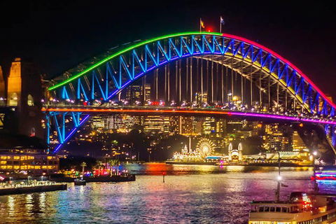 Vivid 90-Minute Sydney Harbour Intimate Catamaran Cruise With Canapes - Great Ocean Road Tourism 0