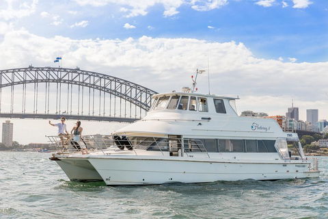 Vivid 90-Minute Sydney Harbour Intimate Catamaran Cruise With Canapes - Great Ocean Road Tourism 1
