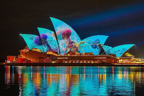 Vivid 90-Minute Sydney Harbour Intimate Catamaran Cruise With Canapes - Great Ocean Road Tourism 2