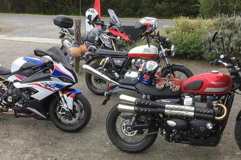 Triumph Street Scrambler 900cc - Great Ocean Road Tourism 4