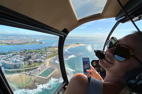 25-30 Minute Newcastle & Macquarie Helicopter Shared Flight - Great Ocean Road Tourism 5